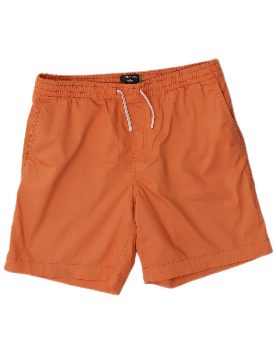 Dockers Herren-Chinoshorts, Größe L, W36, Orange, Polyester