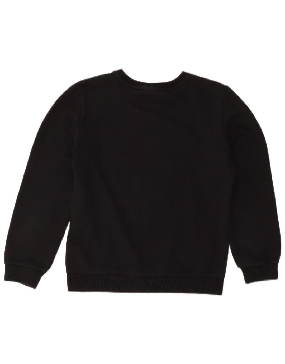 Puma Jungen Grafik-Sweatshirt-Pullover 13–14 Jahre, schwarze Baumwolle