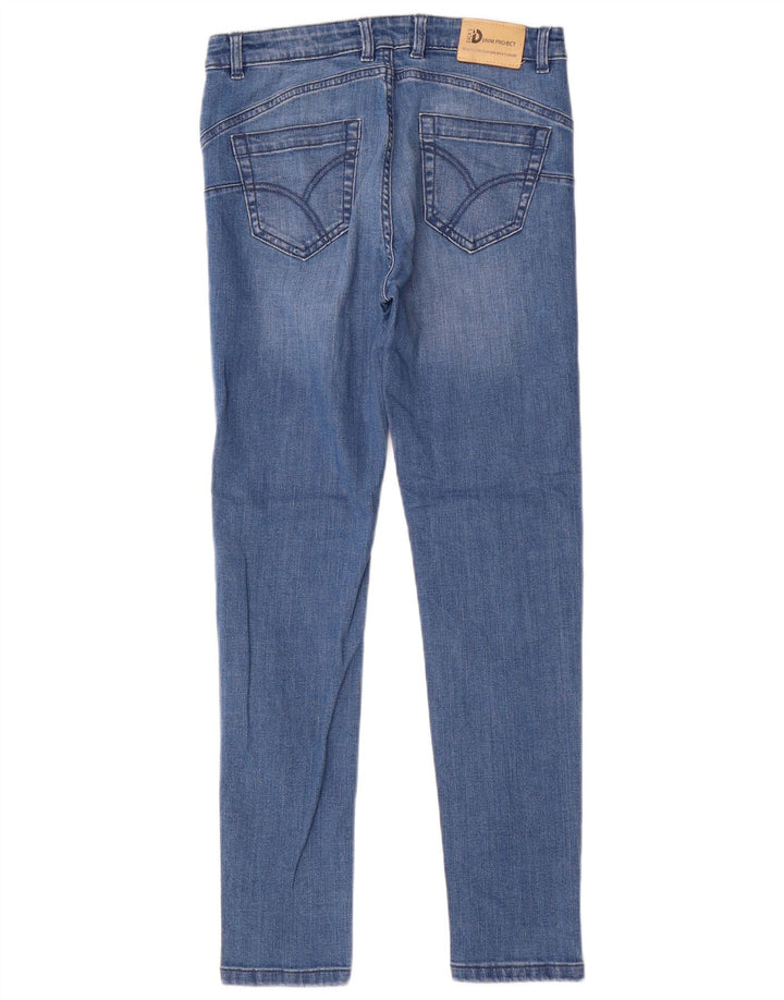 Dack's Damen Slim Jeans IT 44 Medium W30 L28 Blaue Baumwolle