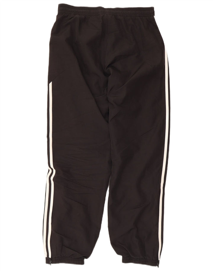 Adidas Herren Trainingshose Jogger UK 38/40 Medium Schwarz Polyester