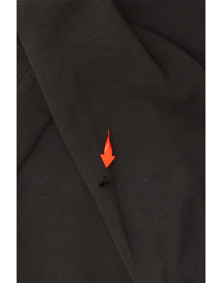 NIKE Kapuzenpullover für Jungen, 12–13 Jahre, Größe L, Schwarz, Baumwolle