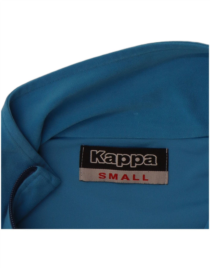 KAPPA Herren-Trainingsanzug-Oberteil, Jacke, klein, blau, Farbblock-Polyester
