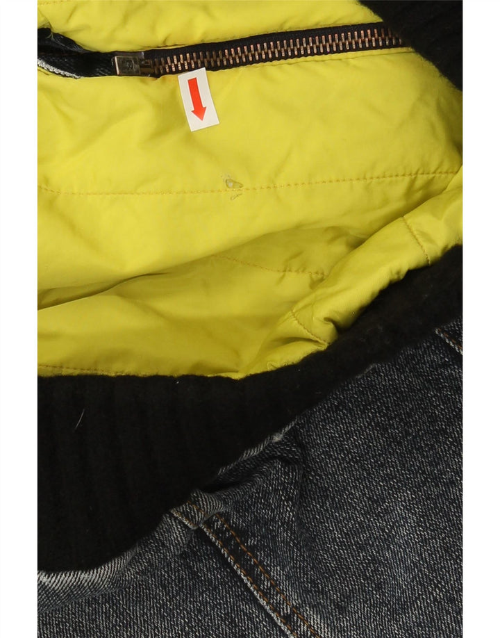 CESARE PACIOTTI Womens Denim Jacket IT 52 2XL Blue Cotton Vintage Cesare Paciotti and Second-Hand Cesare Paciotti from Messina Hembry 