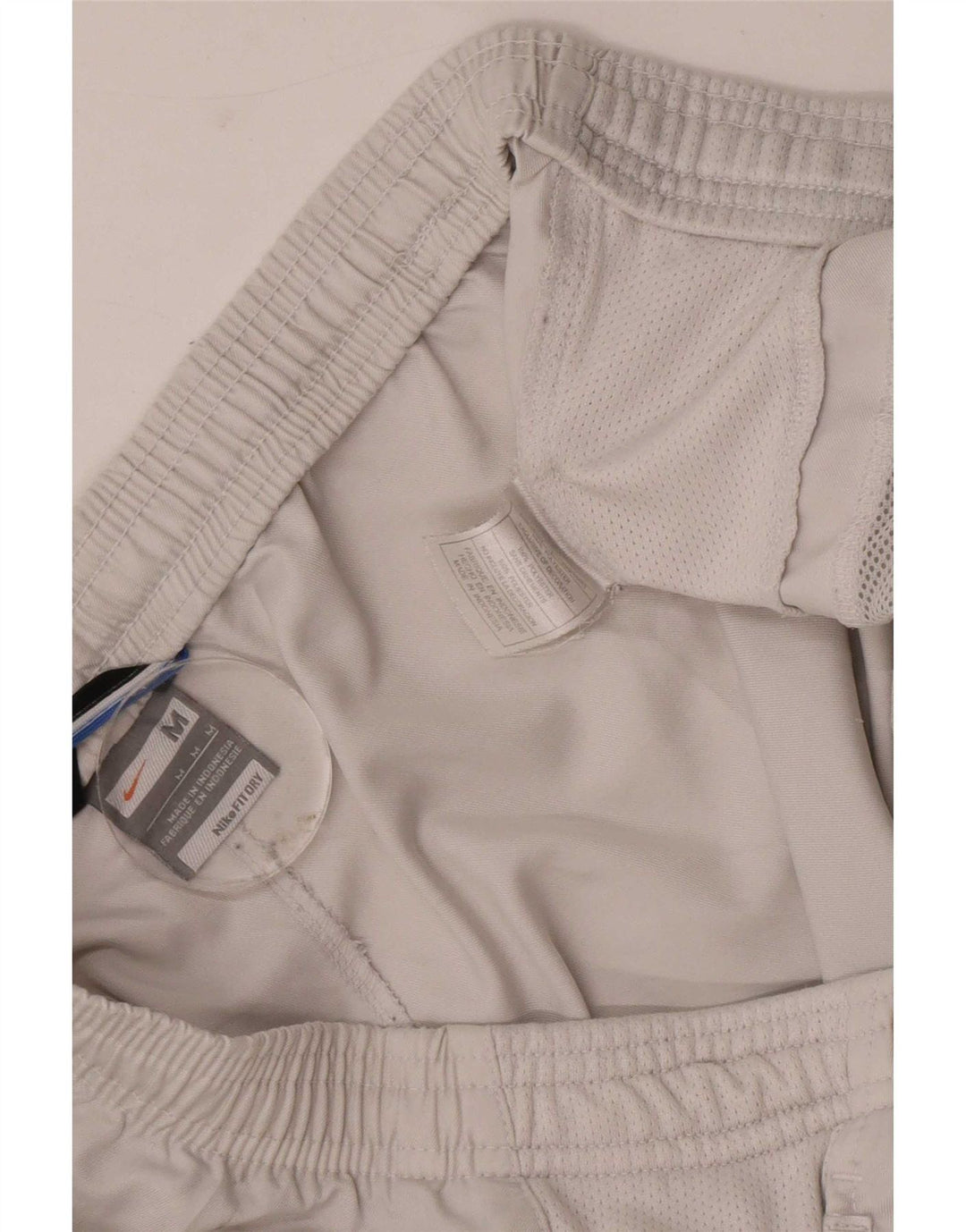 Nike Herren-Sportshorts, mittelweißes Polyester