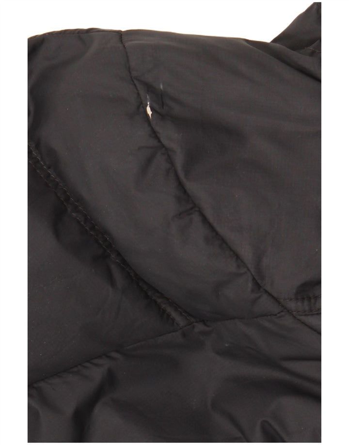 Tommy Hilfiger Herren Wattierte Jacke UK 38 Mittelschwarzes Nylon