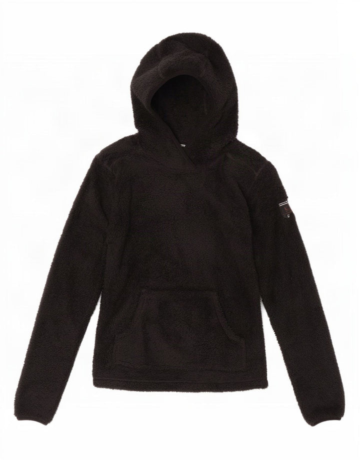 Vans Damen-Fleecepullover mit Kapuze, UK 10, Größe S, Schwarz, Polyester