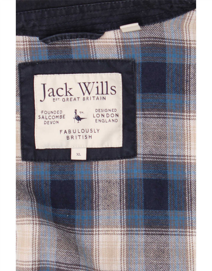 Jack Wills Herren Bomberjacke UK 42 XL Marineblau