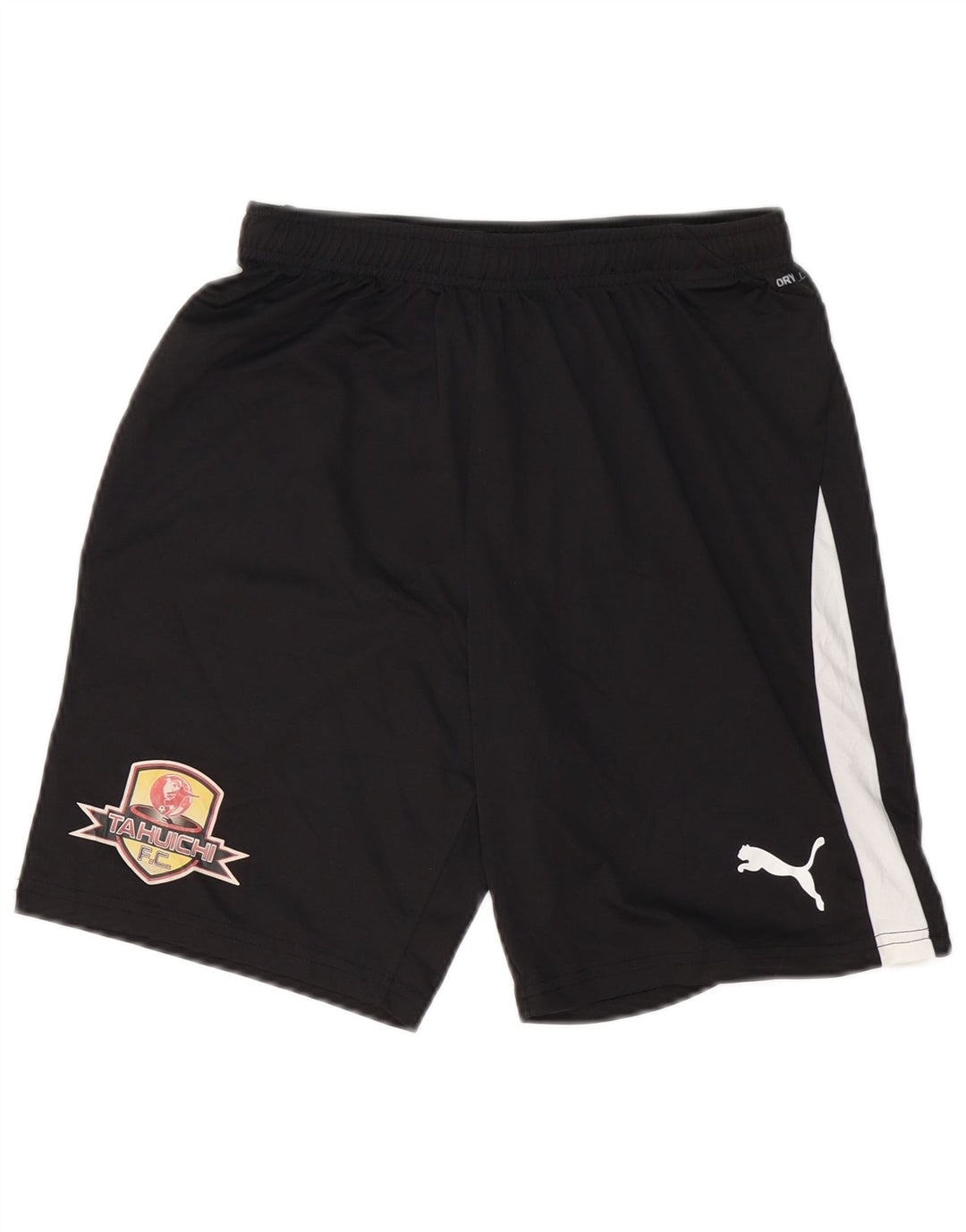 PUMA Herren-Sportshorts, Größe S, Schwarz, Farbblock