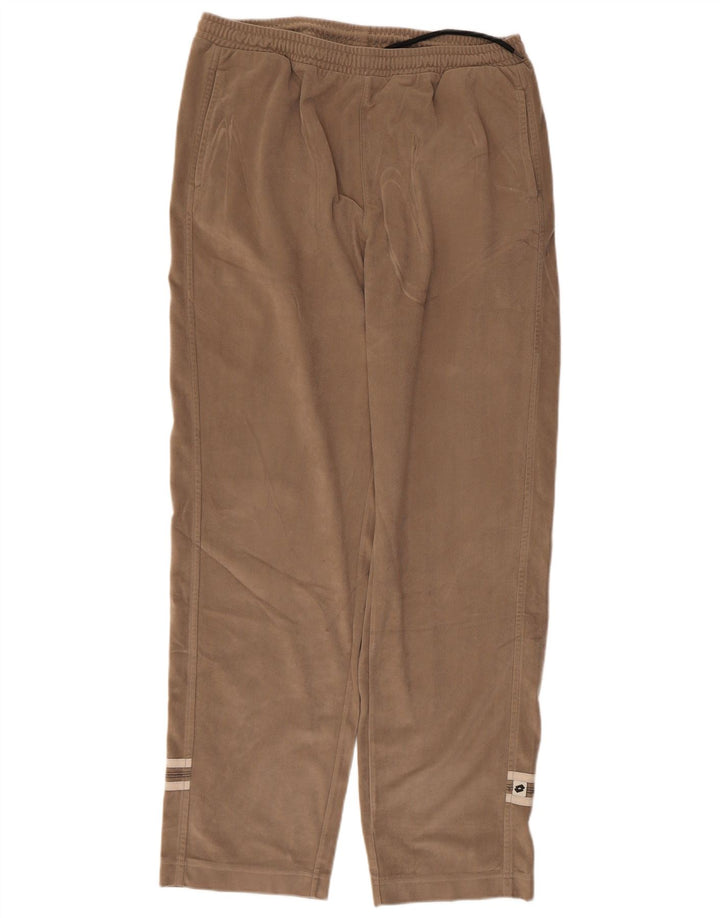 Lotto Herren-Trainingshose, UK 40/42, mittelbraunes Polyester