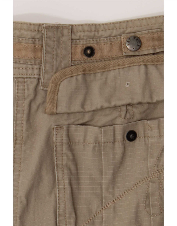 Fat Face Damen Cargoshorts UK 12 Medium W30 Khaki Baumwolle