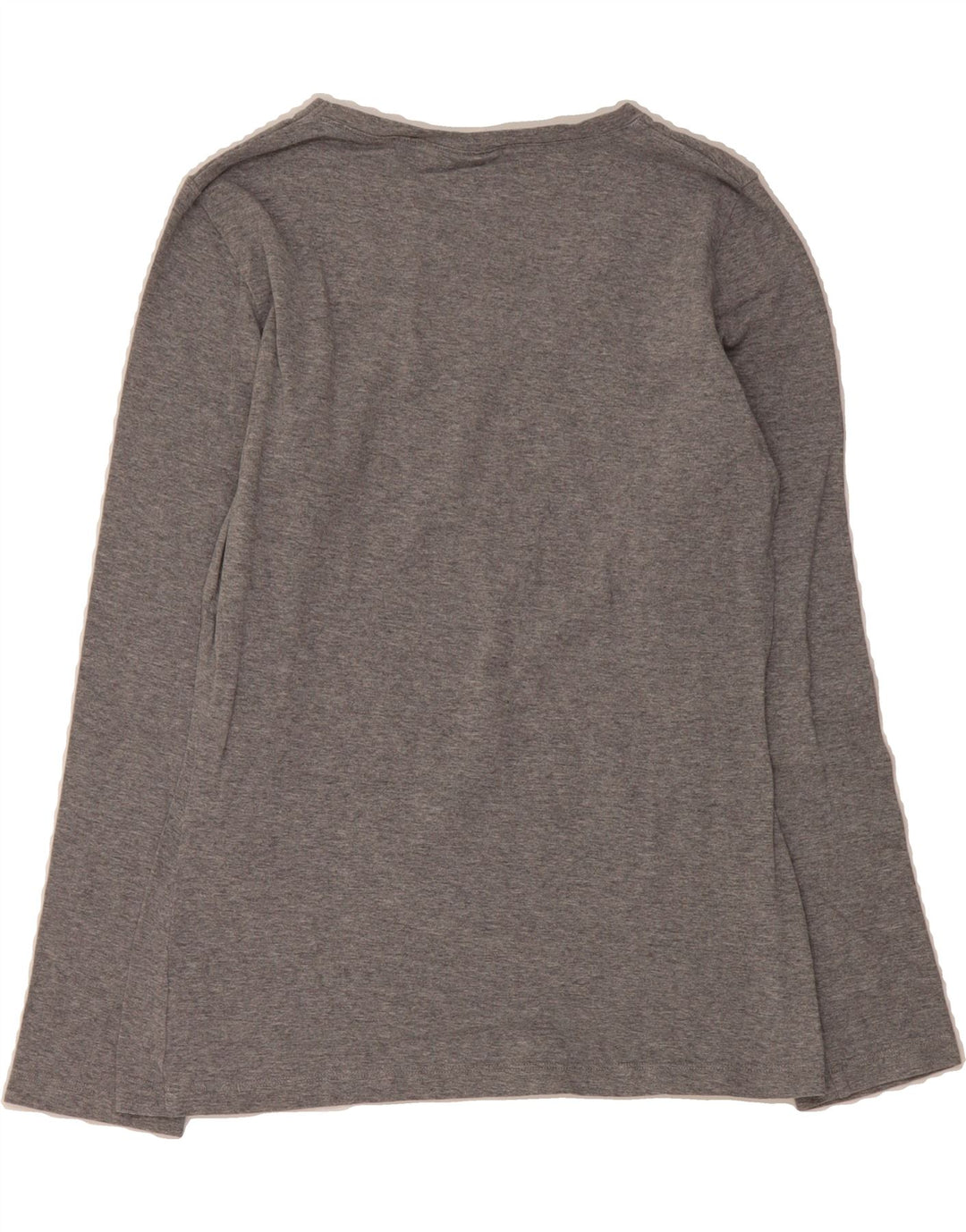 FILA Womens Top Long Sleeve UK 14 Large Grey Cotton Vintage Fila and Second-Hand Fila from Messina Hembry 