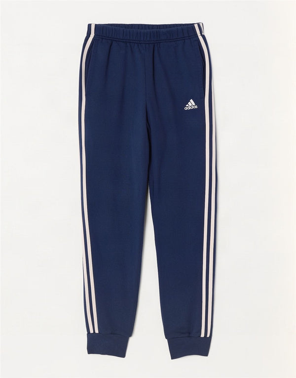 Adidas Herren Trainingshose Jogger UK 38/40 Mittelblaue Baumwolle