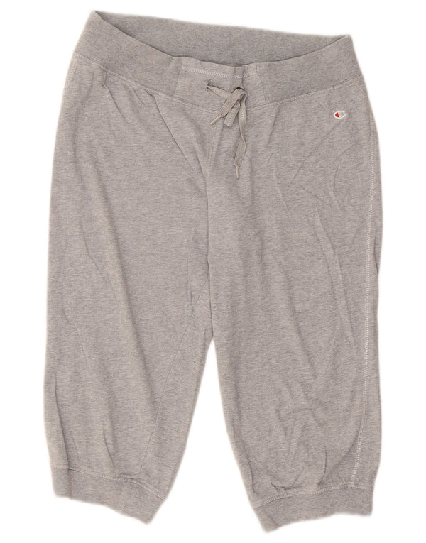 Champion Womens Heritage Classics Sport Shorts UK 10 Small Grau meliert