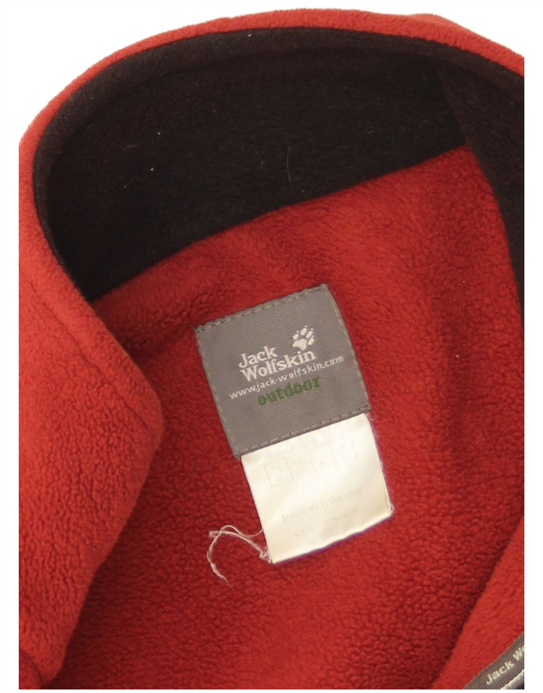 Jack Wolfskin Herren Liner Fleecejacke UK 42 XL Rot Polyester