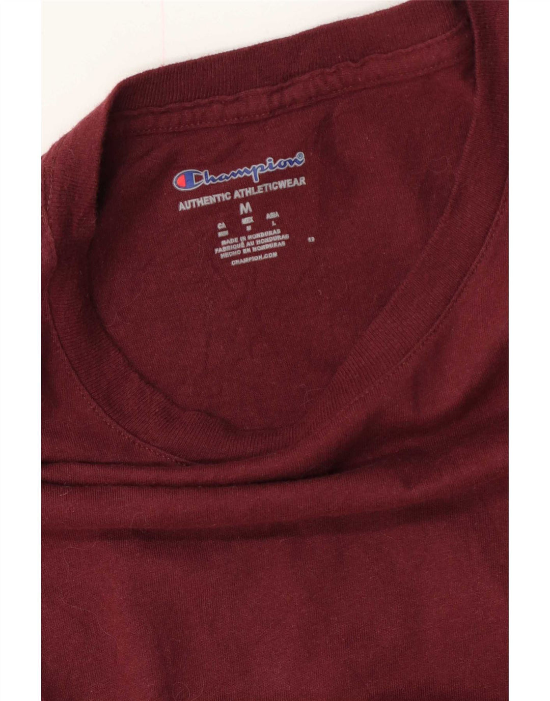Champion Herren T-Shirt Top Medium Burgund