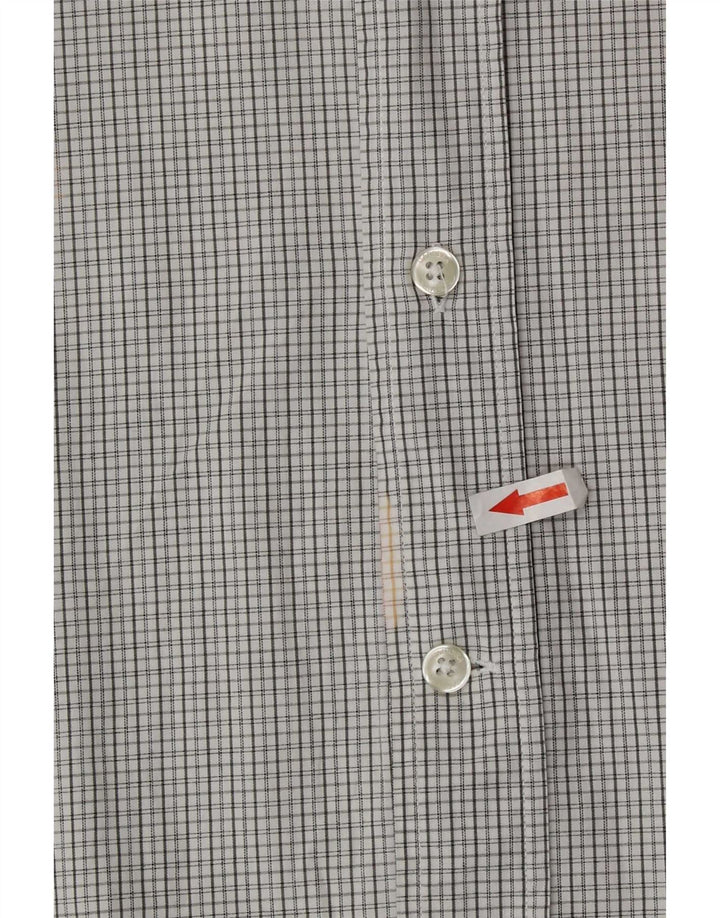Carrera Herrenhemd 2XL Grau kariert
