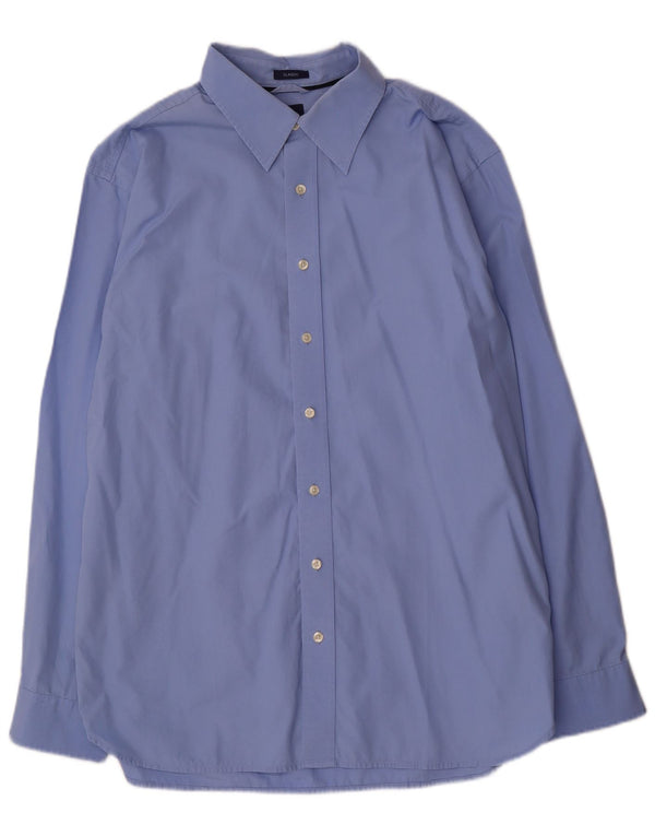 Gap Herren-Hemd mit klassischer Passform, XL, blaue Baumwolle