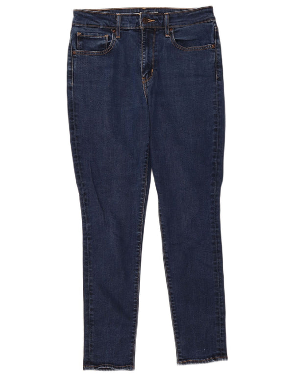 Levi's Damen Skinny Jeans W28 L28 Marineblaue Baumwolle