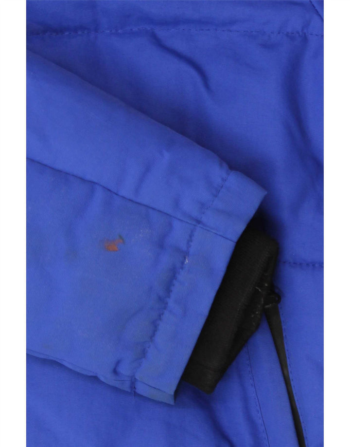 Superdry Damen Everest Mountain Parka Wattierte Jacke UK 12 Mittelblau