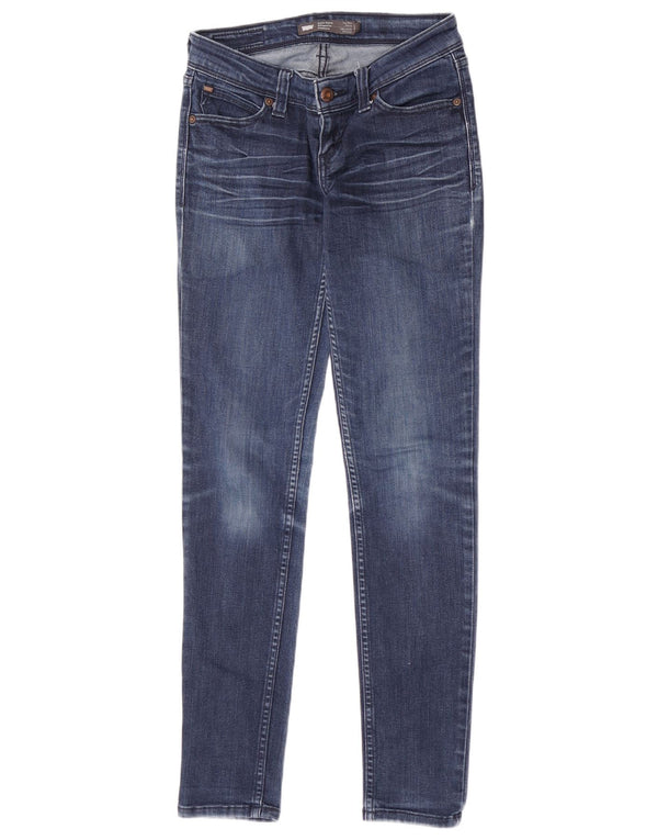 Levi's Damen Demi Curve Skinny Jeans W25 L30 Blaue Baumwolle