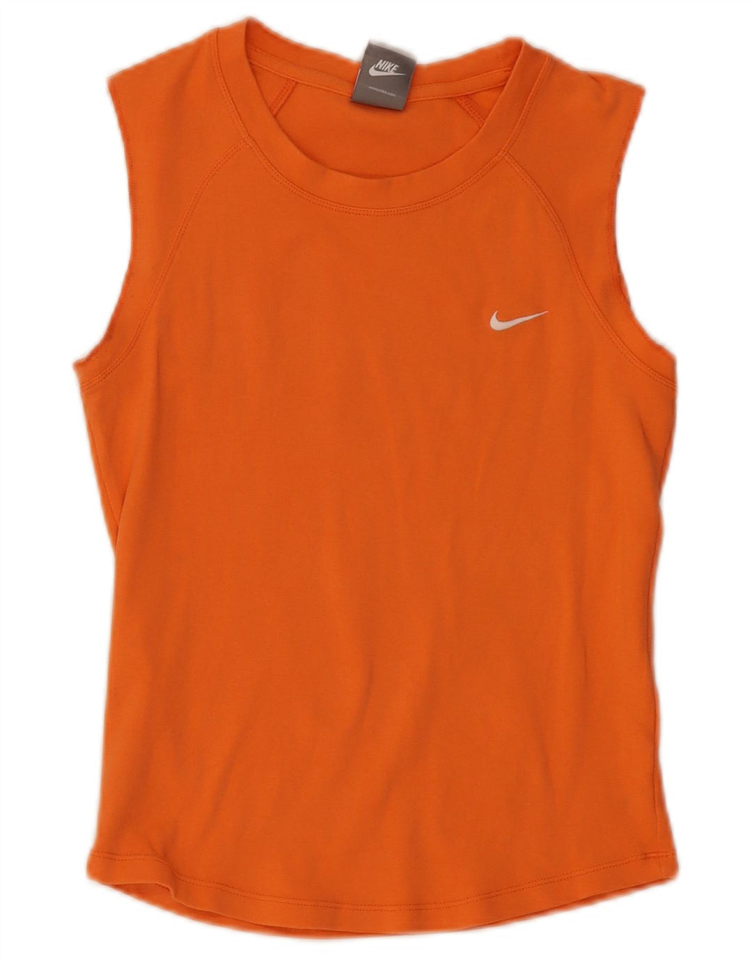NIKE Damen-Trägershirt UK 10/12 Medium Orange