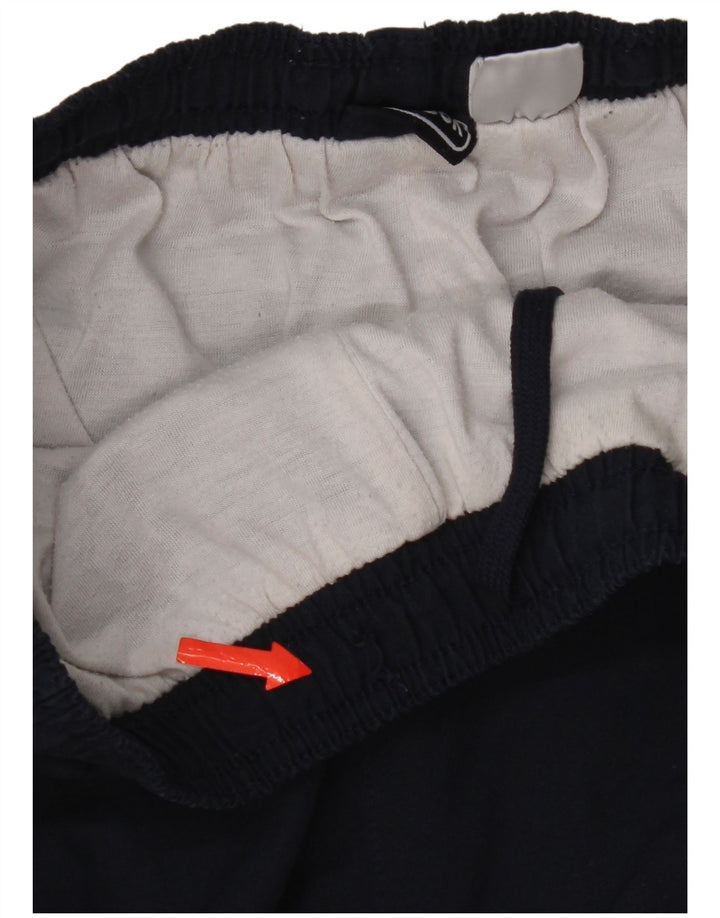 Reebok Herren-Trainingshose mit Grafik, mittelgroß, Marineblau, Polyester