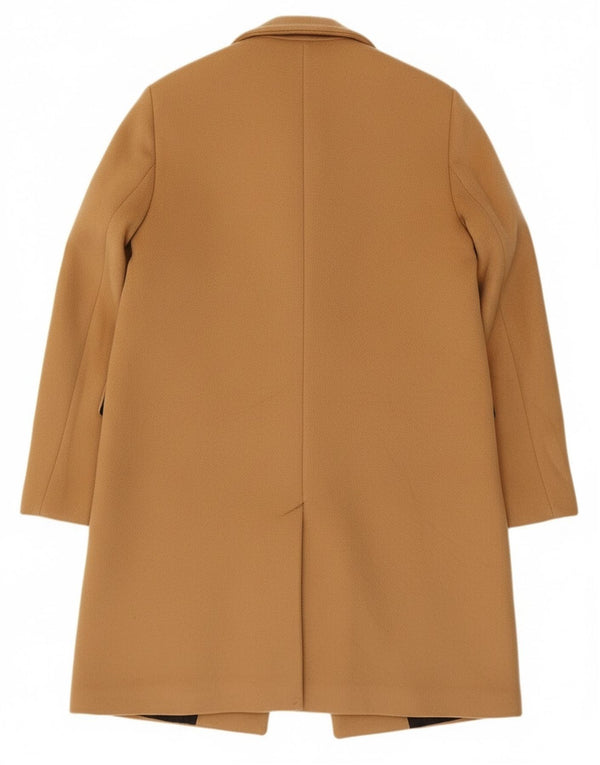 Zara Damen Mantel UK 14 Medium Beige