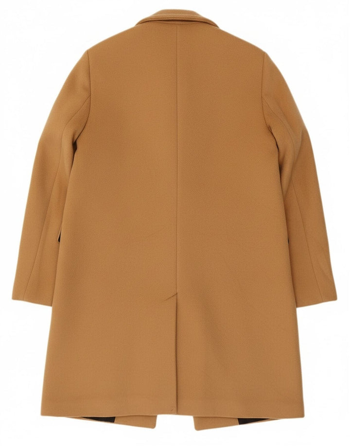 Zara Damen Mantel UK 14 Medium Beige