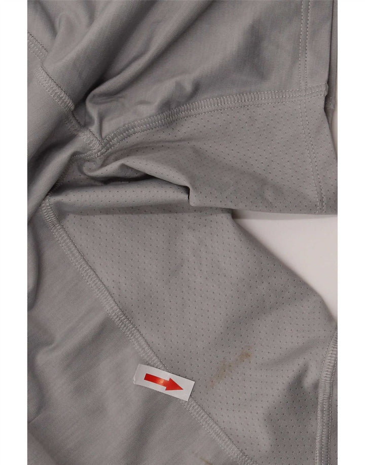 Reebok Herren T-Shirt Top Large Grau Polyester