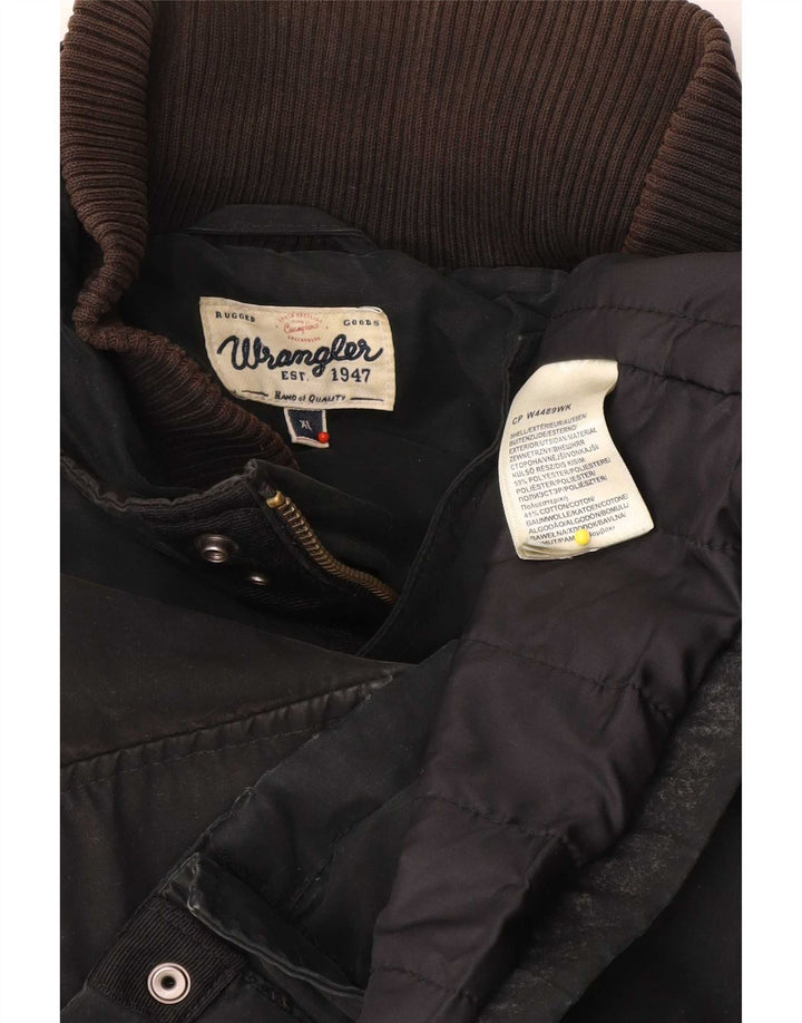 Wrangler Herren Utility Jacke UK 42 XL Schwarz Polyester