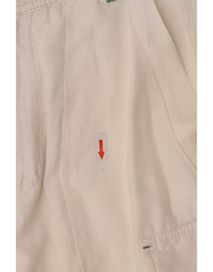 Energie Herren Cargoshorts W31 Mittelweißes Leinen