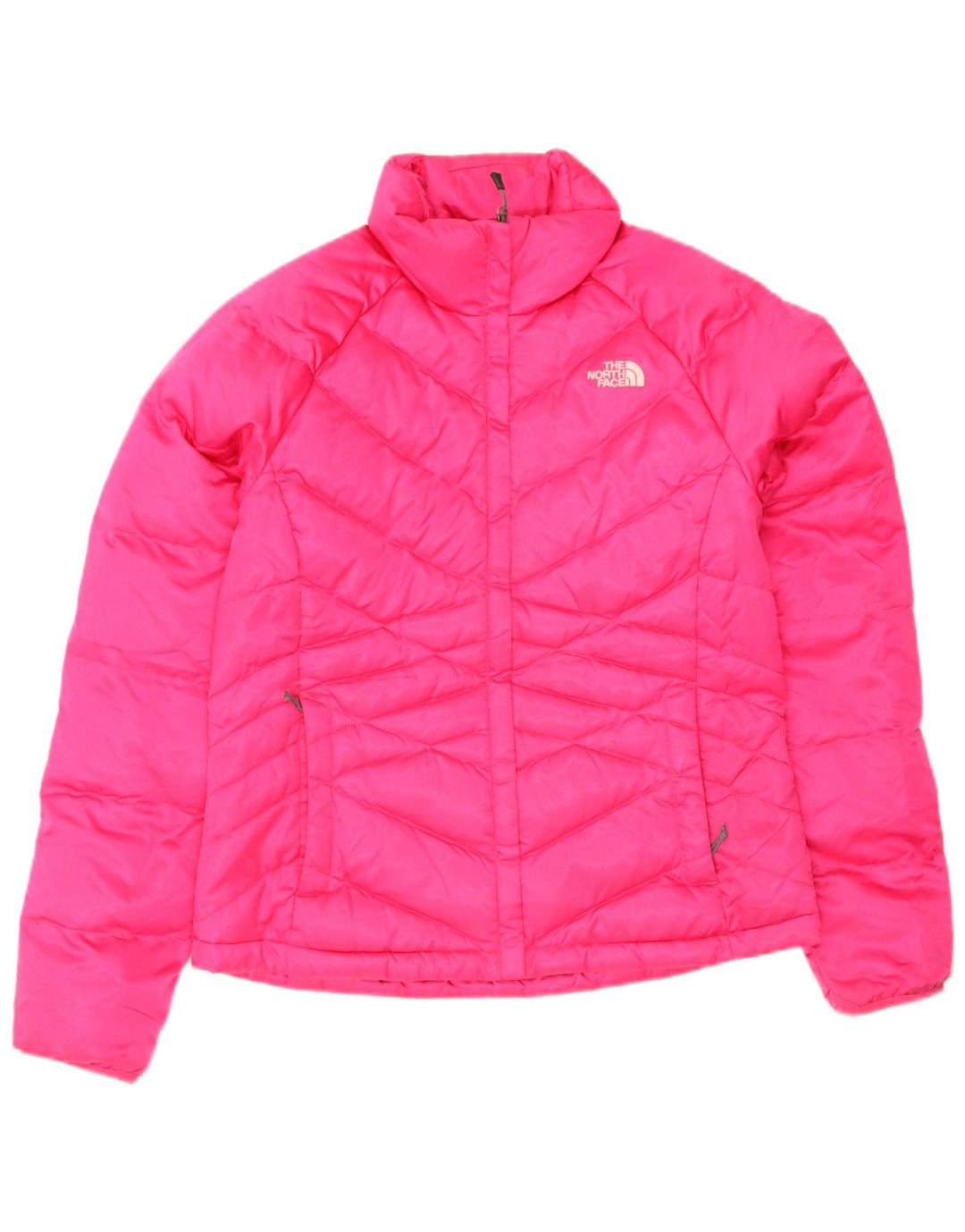 The North Face Damen Wattierte Jacke UK 14 Mittelrosa Nylon