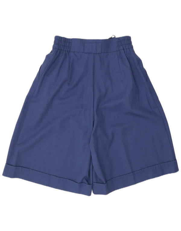 Fair Lady Damen-Shorts mit hoher Taille und Pegged-Freizeitshorts, UK 14, Größe L W30, Blau