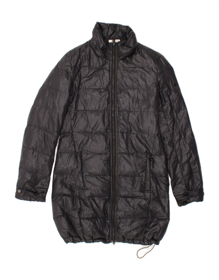 ELLESSE Womens Padded Coat UK 10 Small Black Vintage Ellesse and Second-Hand Ellesse from Messina Hembry 