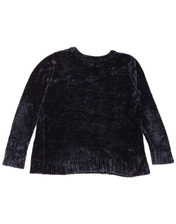 ORVIS Damen-Pullover mit Rundhalsausschnitt, UK 16, Größe L, Marineblau, Polyester