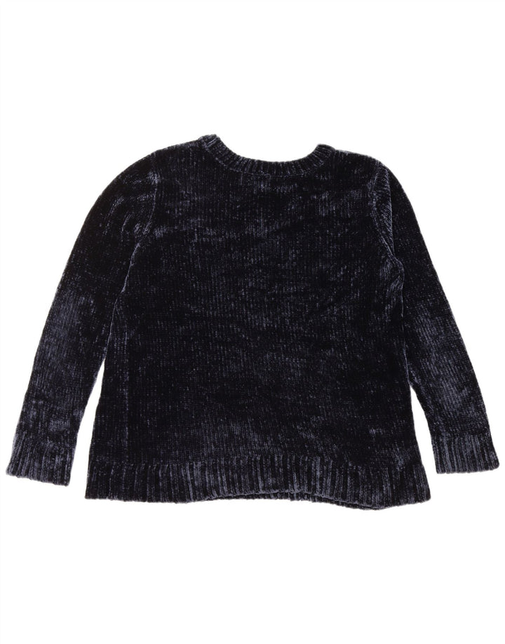 ORVIS Damen-Pullover mit Rundhalsausschnitt, UK 16, Größe L, Marineblau, Polyester