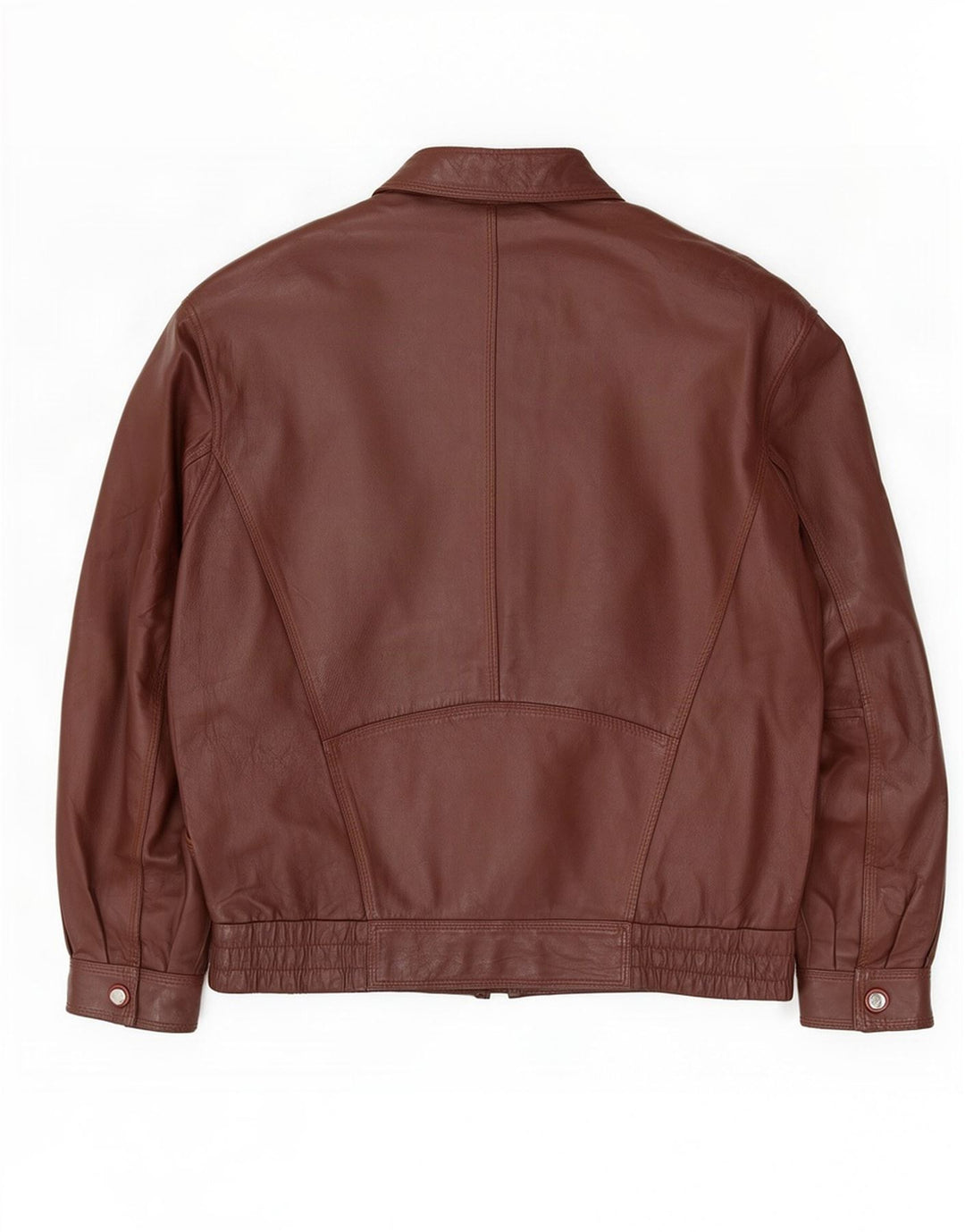 Roger Kent Herren Lederjacke UK 40 Large Braun