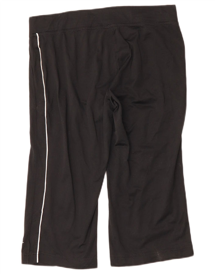 Nike Damen Bermuda Sport Shorts US 4/6 Small Schwarz Polyester