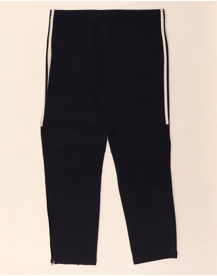 Adidas Herren-Trainingshose, groß, marineblau, Polyester