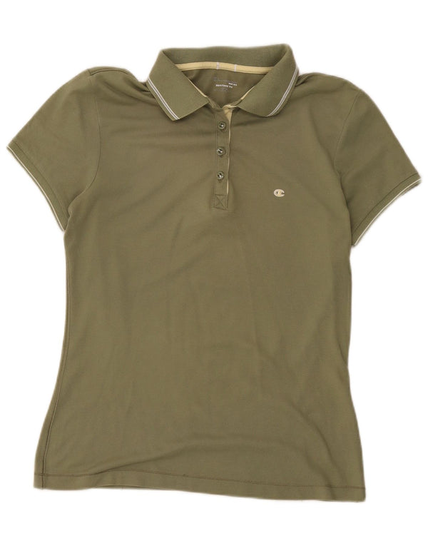 Champion Damen Heritage Fit Poloshirt UK 18 XL Khaki