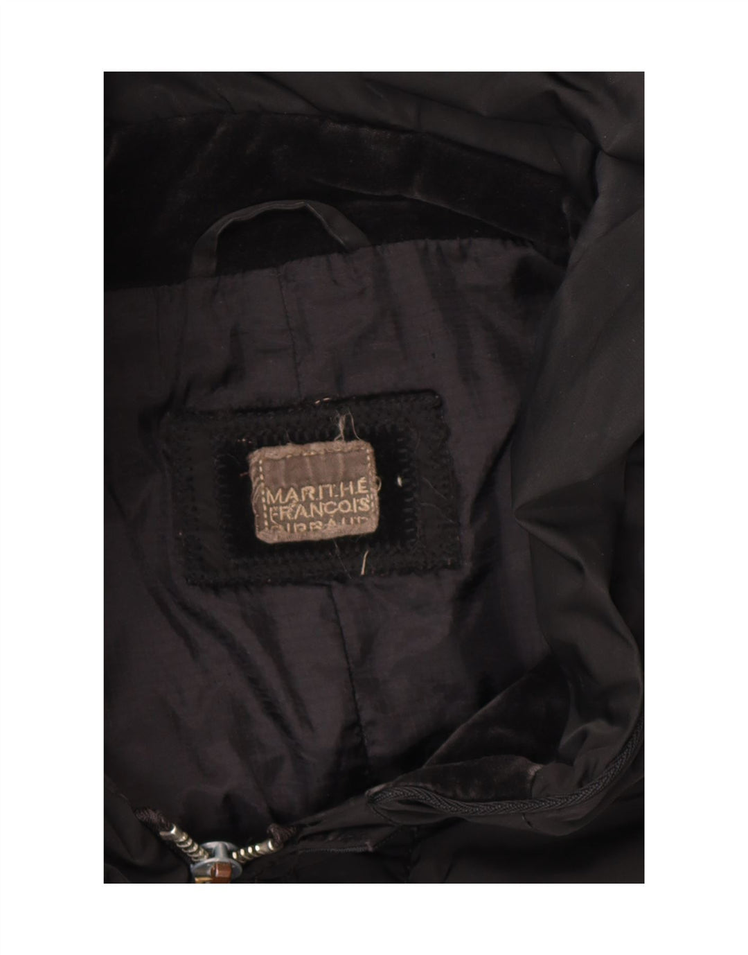 Marithe Francois Girbaud Damen Windjacke IT 46 Large Schwarz