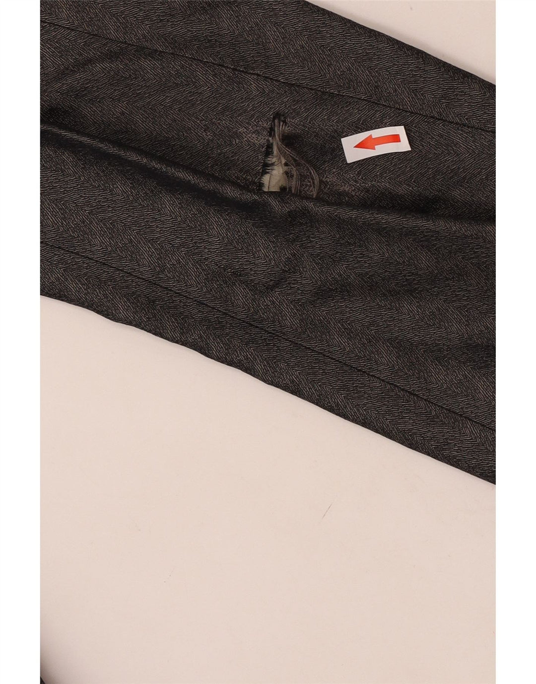 Pal Zileri Herren-Blazer, zweireihig, IT 50, groß, graue Chevron-Seide