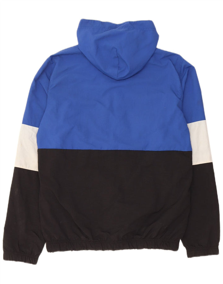 Champion Damen-Trainingsanzugoberteil mit Grafik, Gr. 10, Größe S, Blau, Farbblock