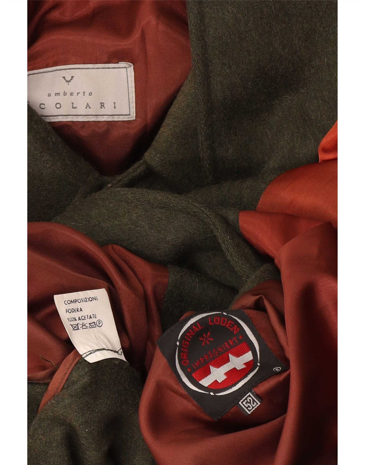 Umberto Scolari Herrenmantel IT 52 XL Khaki