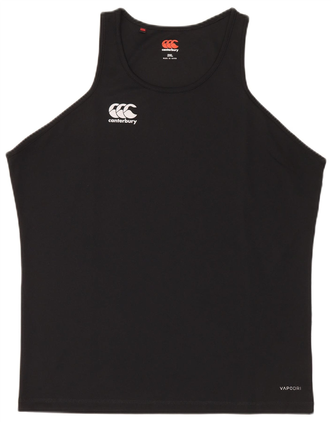 Canterbury Herren Weste Top 2XL Schwarz Polyester