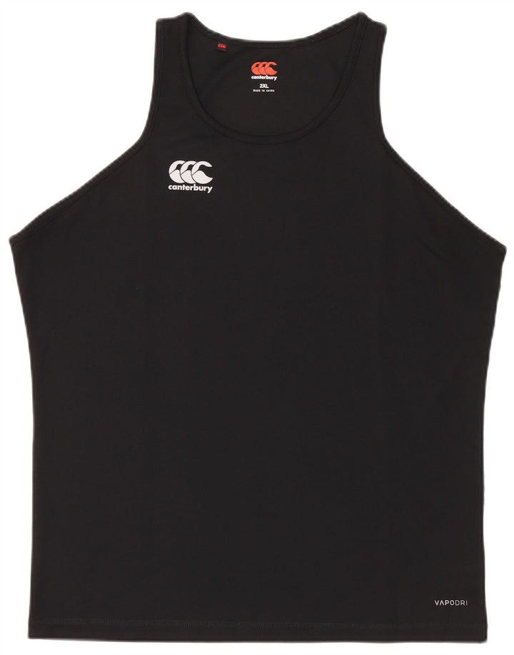 Canterbury Herren Weste Top 2XL Schwarz Polyester