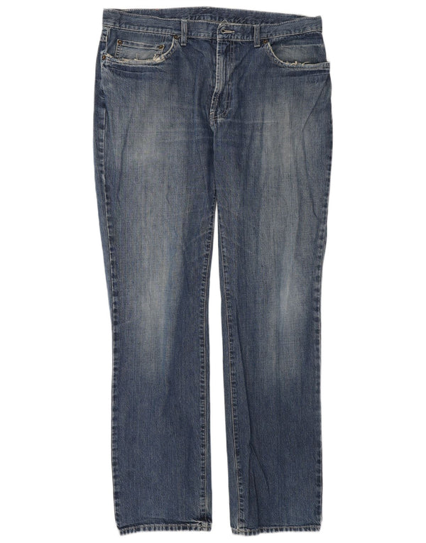 Polo Ralph Lauren Mens Regular Straight Jeans W36 L33 Blue Cotton