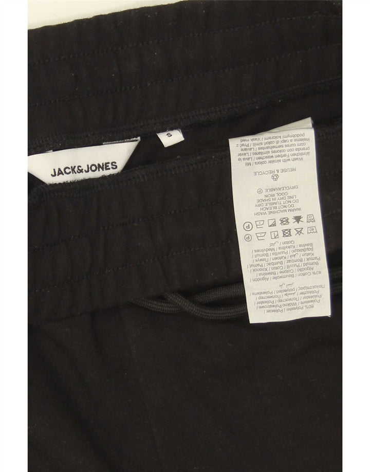Jack & Jones Herren-Sportshorts, Größe S, Schwarz, Polyester