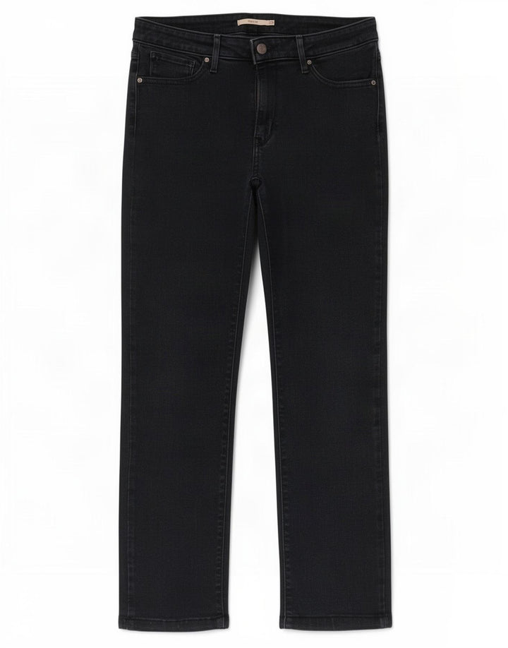 Levi's Damen 712 Slim Jeans W30 L28 Marineblau