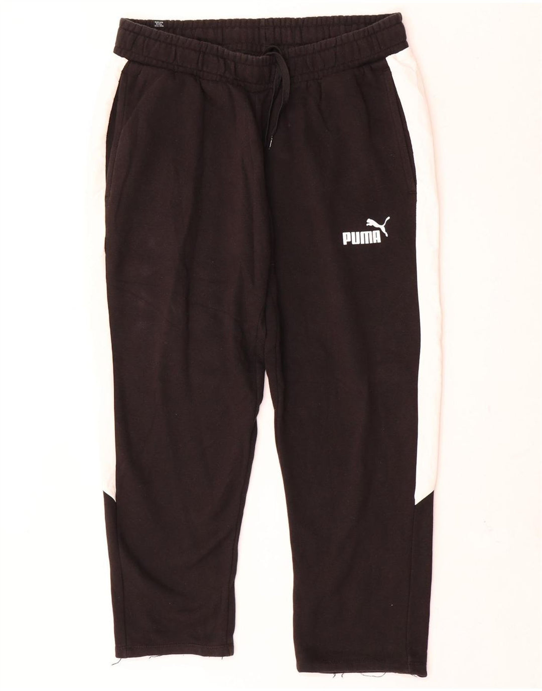 Puma Herren-Trainingshose, groß, Schwarz, Farbblock